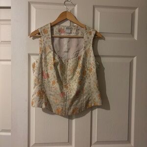 Georgiou studio floral vest